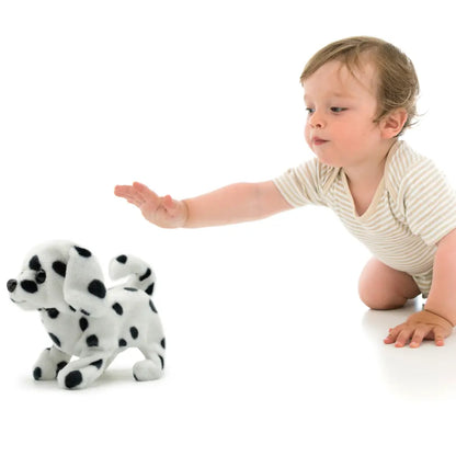 Pugs At Play Walking Spotty 6.5 Inch Battery-Operated