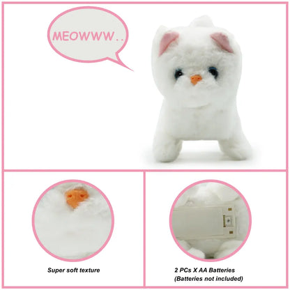 Pugs At Play Walking Casper 6.5 Inch Battery-Operated