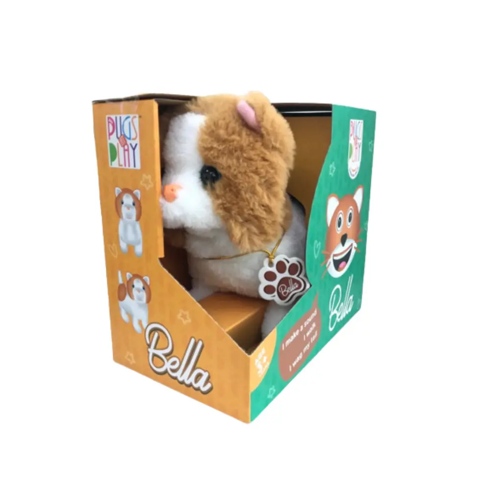 Pugs At Play Walking Bella 6.5 Inch Battery-Operated