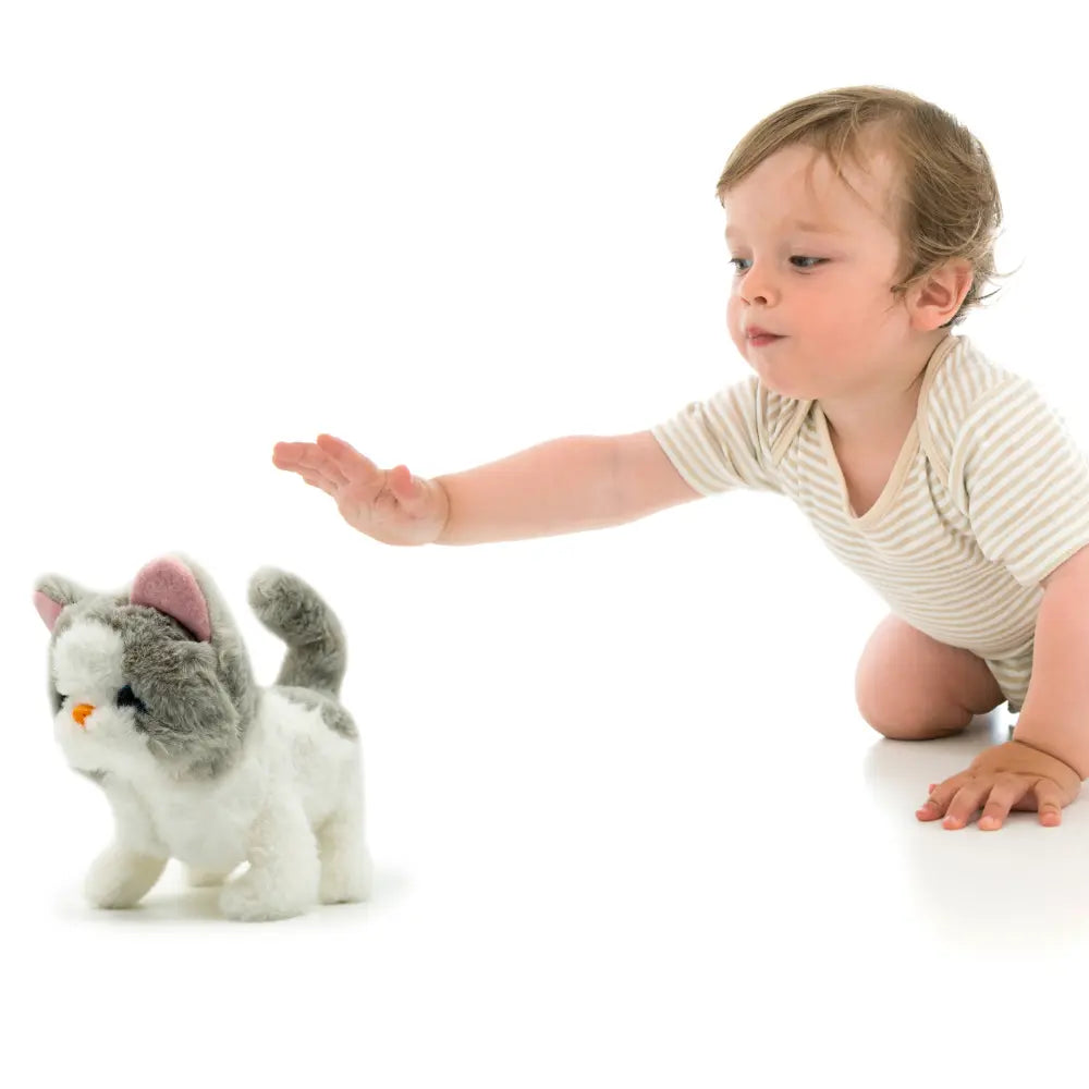 Pugs At Play Walking Sasha 6.5 - Inches Battery-Operated