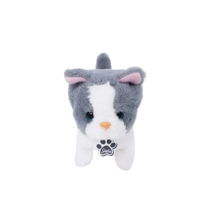 Pugs At Play Walking Sasha 6.5 - Inches Battery-Operated
