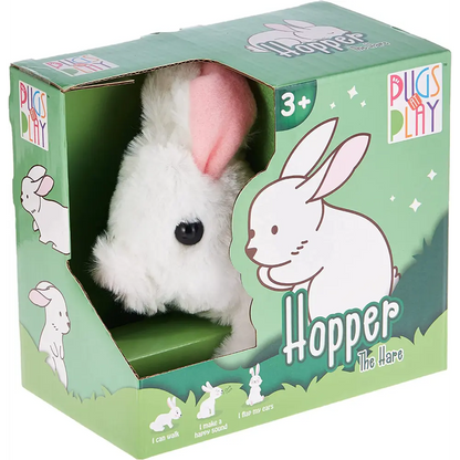 Pugs At Play Jumping Hopper 6.5 - Inches Battery-Operated