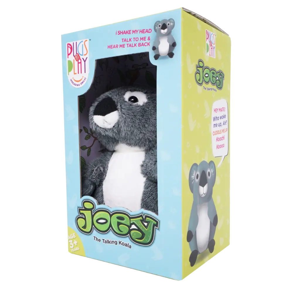 Pugs At Play Talking Joey 7 Inch Battery-Operated