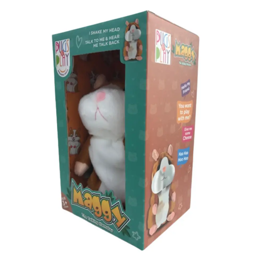 Pugs At Play Talking Maggy 7 Inch Battery-Operated