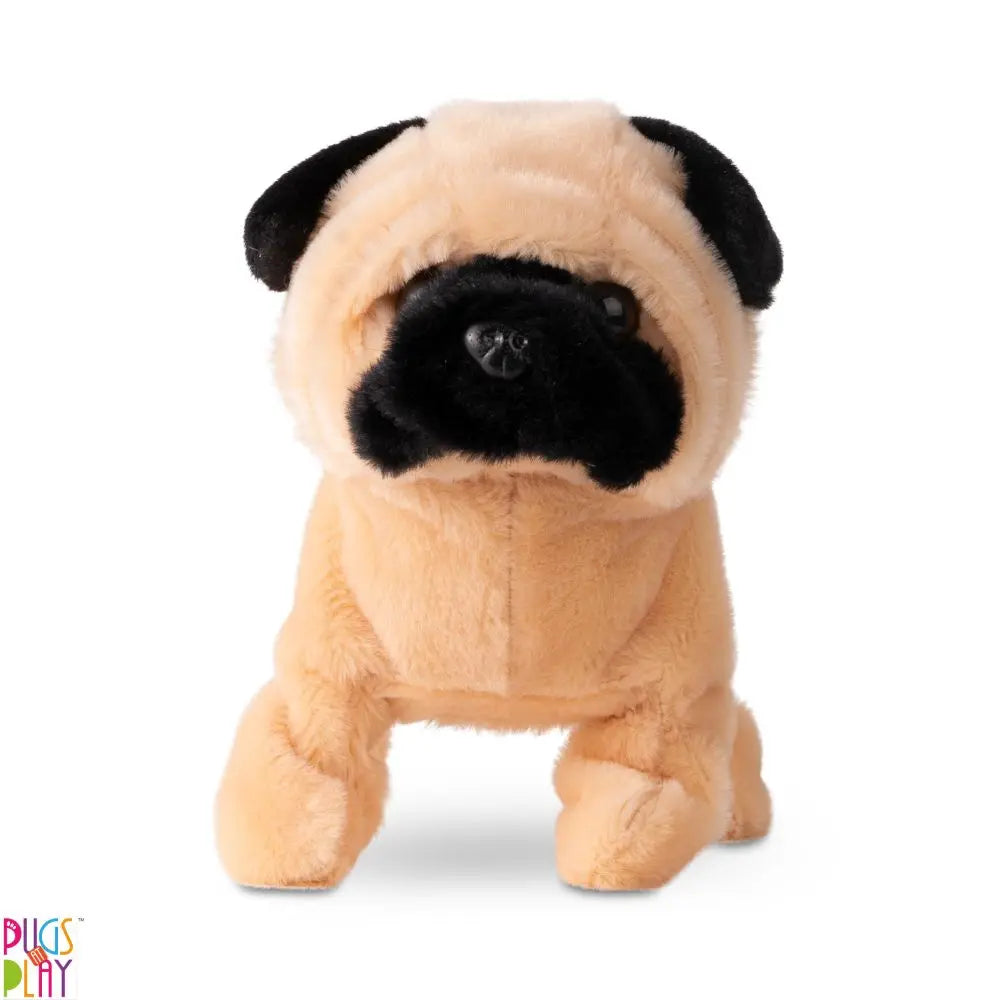 Pugs At Play Walking Pug 6.5 Inch Battery-Operated