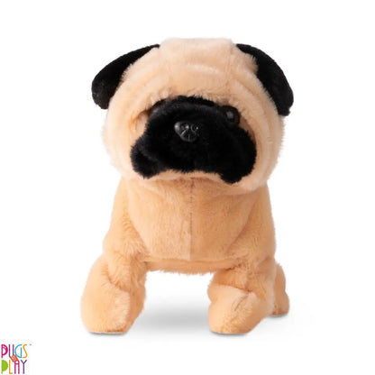 Pugs At Play Walking Pug 6.5 Inch Battery-Operated