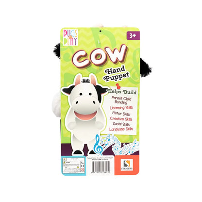 Pugs At Play Puppet Cow 14-Inches