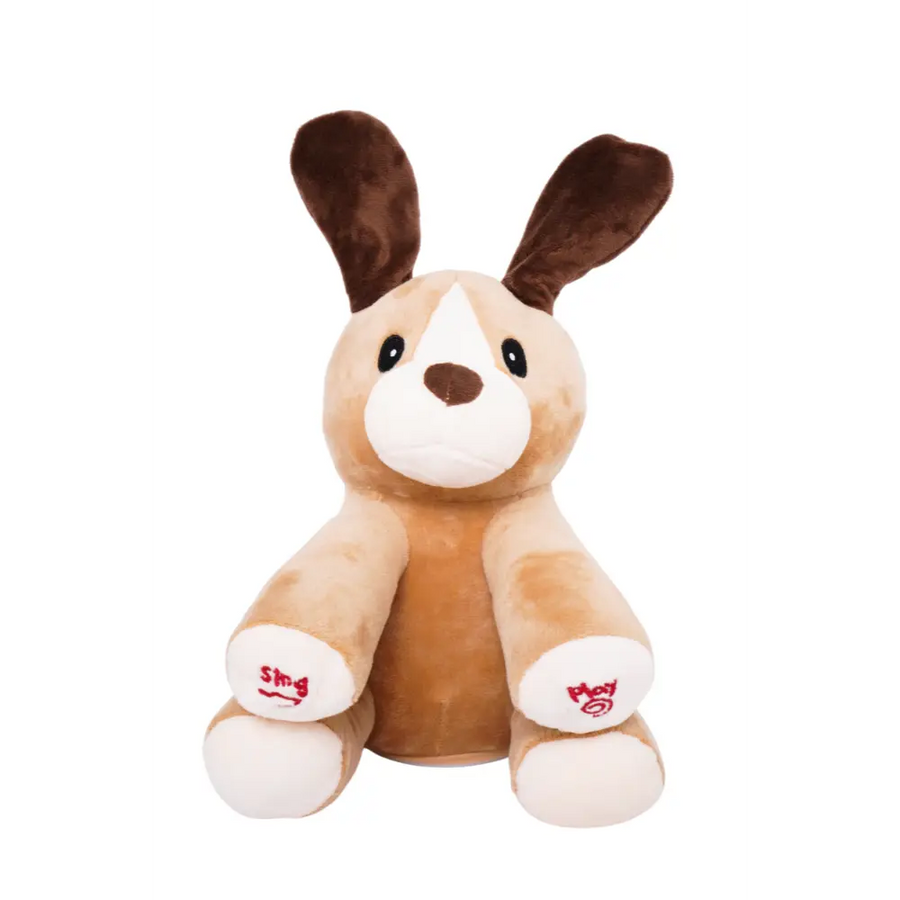 Pugs At Play Peek A Boo Dash 10- Inches Battery-Operated