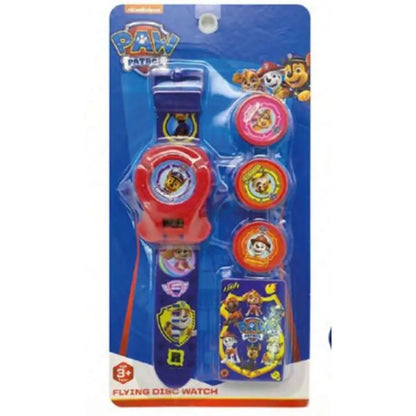 Paw Patrol Flying Disc Watch Battery Operated