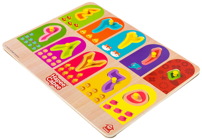 Hapee Capee Number Peg Board Puzzle Arabic