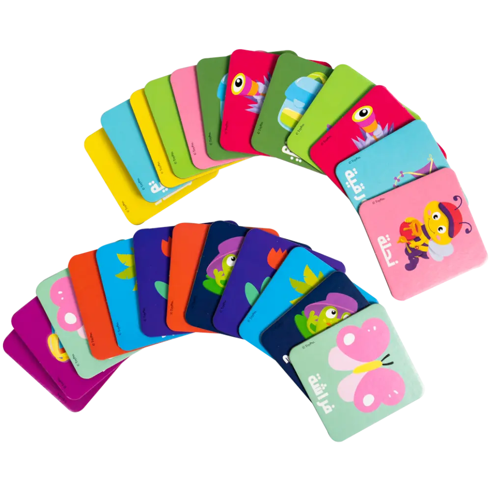 Hapee Capee Memory Match Cards Arabic