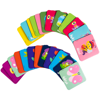 Hapee Capee Memory Match Cards Arabic