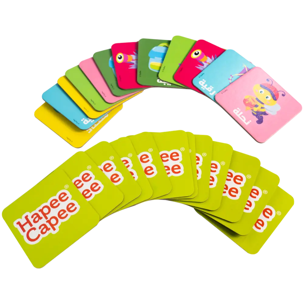 Hapee Capee Memory Match Cards Arabic