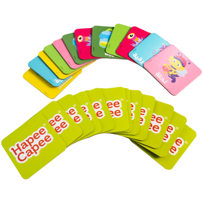 Hapee Capee Memory Match Cards Arabic