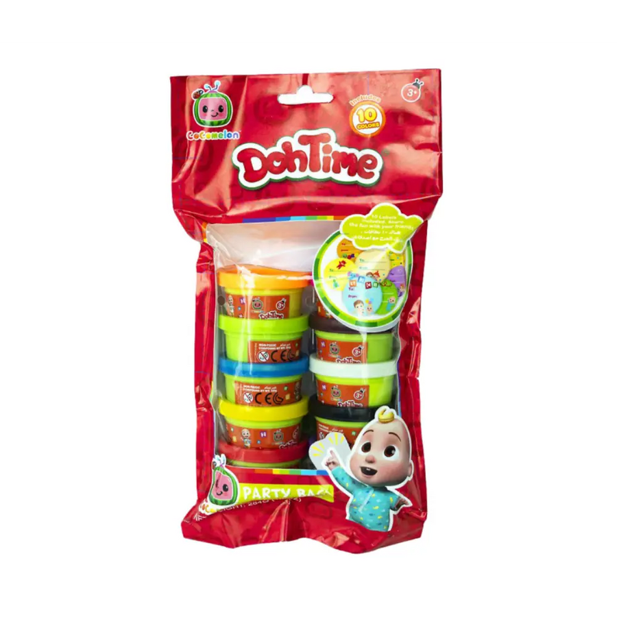 DohTime CoComelon Party Pack 10-Piece 1oz
