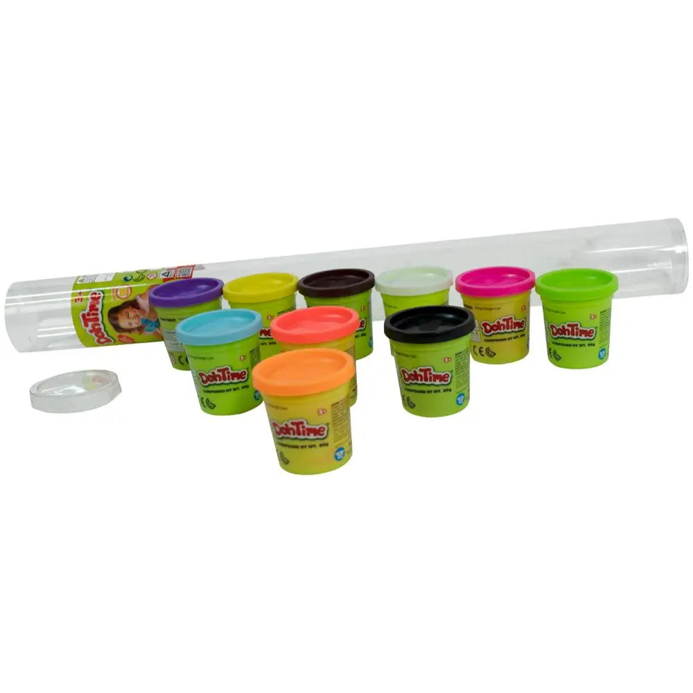 Dohtime Dough PVC Tube 60cm 10-Piece 3oz