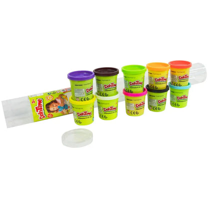 Dohtime Dough PVC Tube 60cm 10-Piece 3oz