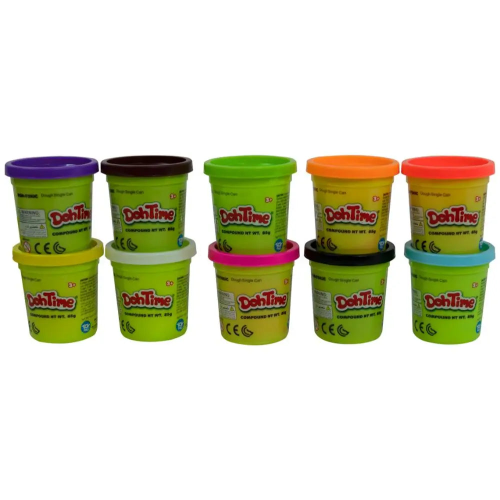 Dohtime Dough PVC Tube 60cm 10-Piece 3oz