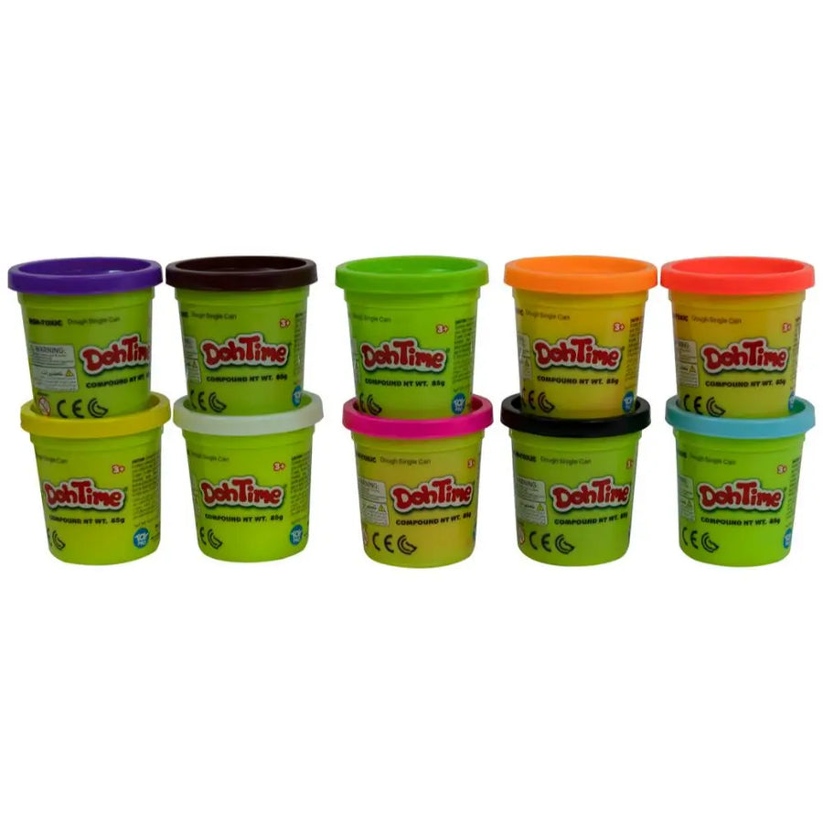 Dohtime Dough PVC Tube 60cm 10-Piece 3oz