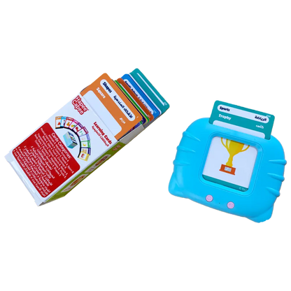 Hapee Capee Flash Learning Cards English/Arabic Battery Operated