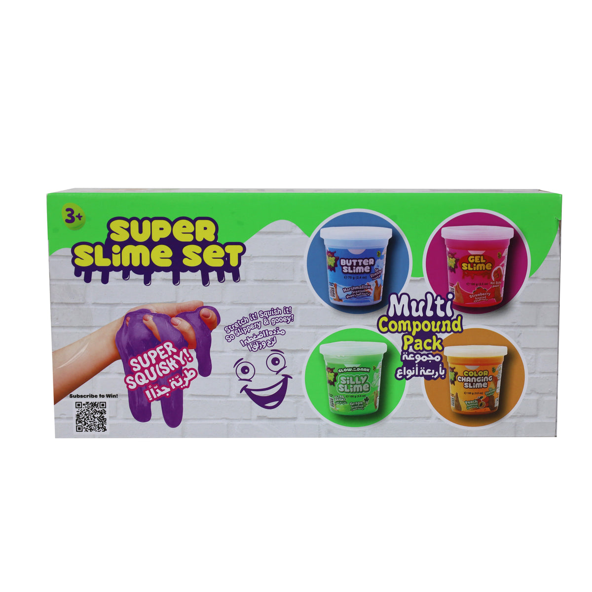 Super Slime Set 4 Pack