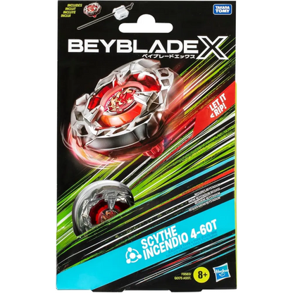 Beyblade X Launcher Scythe Incendio 4-60T