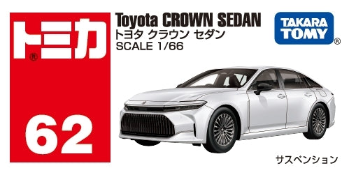 Tomica Toyota Crown Sedan 1:66 Scale Die-Cast Toy Car -  Collectible Model Vehicle