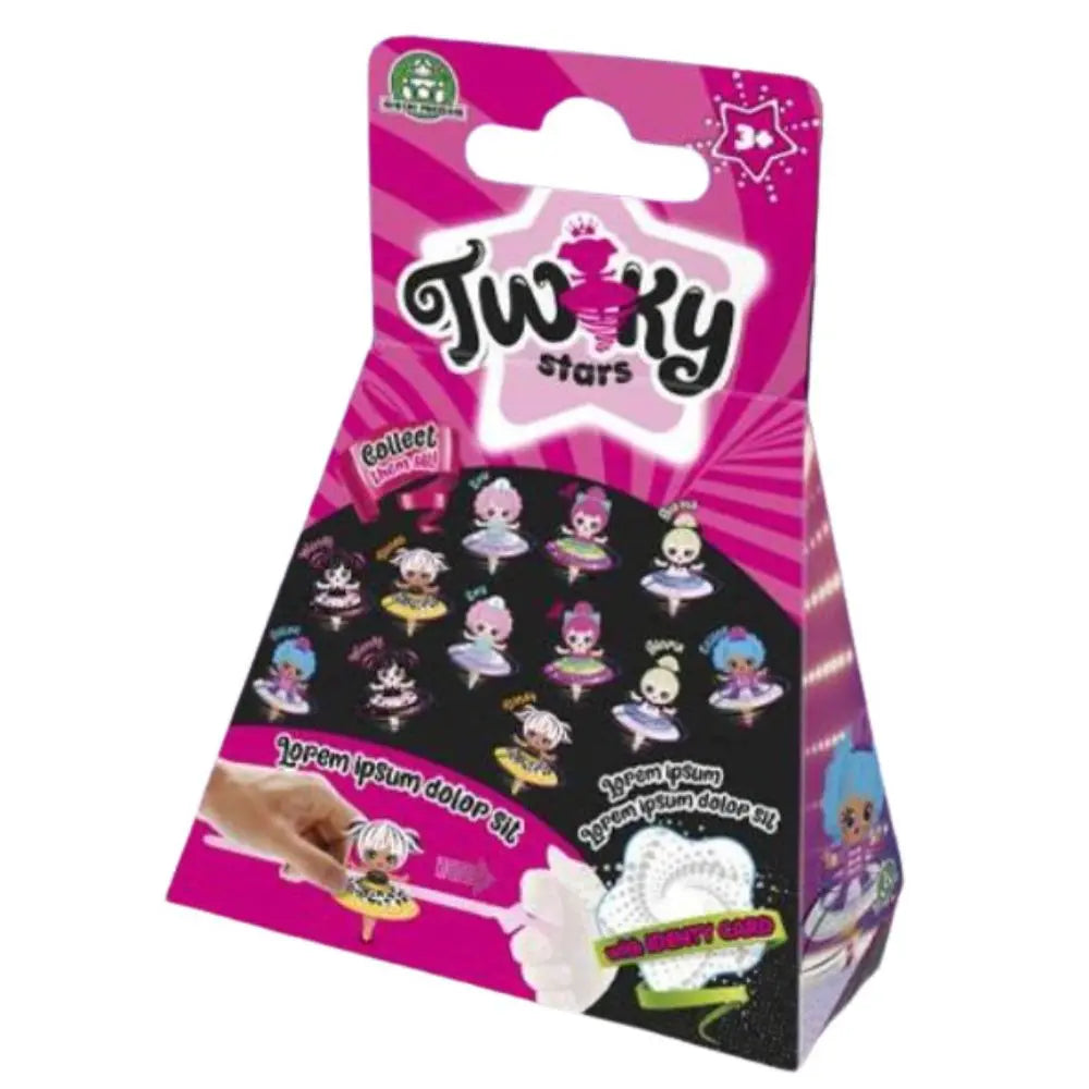 Twiky Spinning Top 6cm Assortment