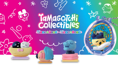 Tamagotchi Original Clip-On Case with Mini Figure 1-piece Assorted Design - Sold per piece (Selection is random and subject to availability)