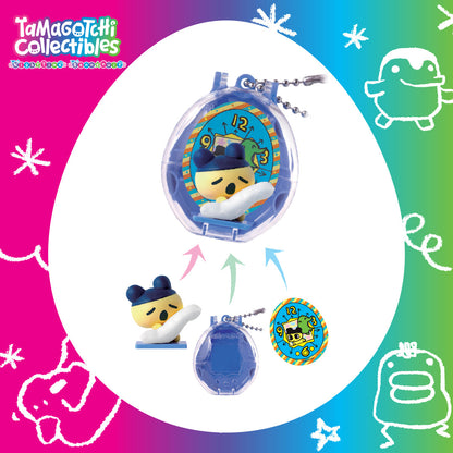Tamagotchi Original Clip-On Case with Mini Figure 1-piece Assorted Design - Sold per piece (Selection is random and subject to availability)