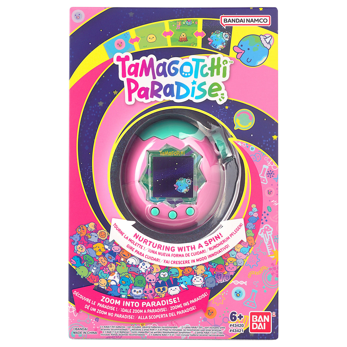 Tamagotchi Original Land Paradise Digital Pet Toy for Kids 6+