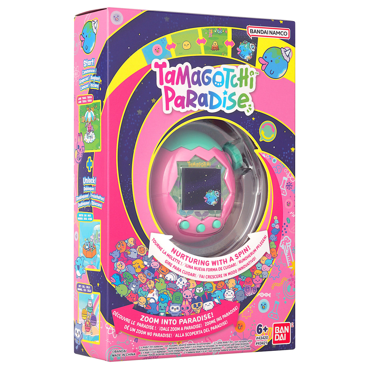 Tamagotchi Original Land Paradise Digital Pet Toy for Kids 6+