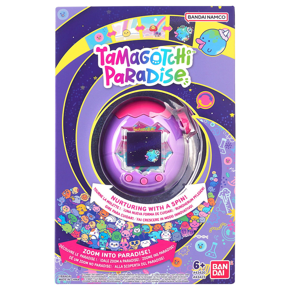 Tamagotchi Original Sky Paradise Digital Pet Toy for Kids 6+