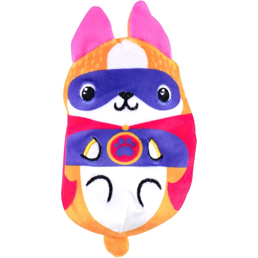 Dogs Vs Squirls Plush Bean 4-Inch
