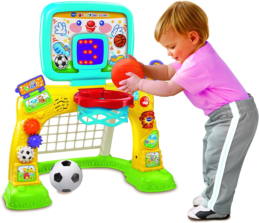 VTech 2-in-1 Sports Centre Football & Basketball Learning Toy