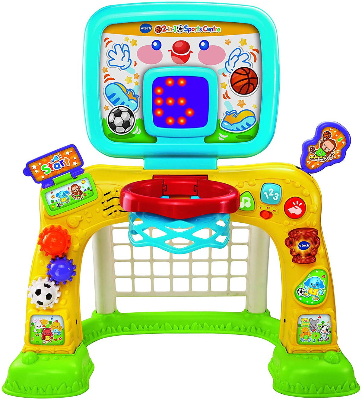 VTech 2-in-1 Sports Centre Football & Basketball Learning Toy