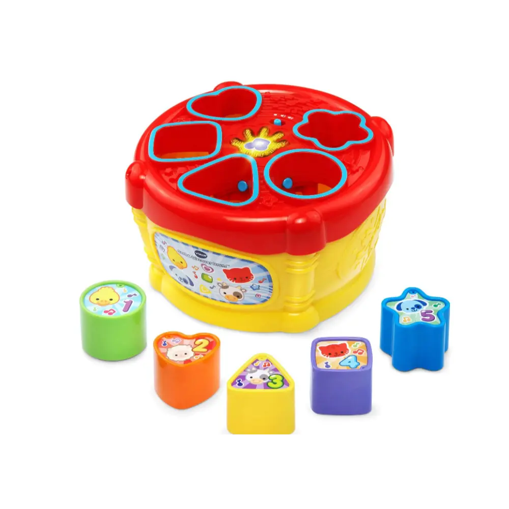 VTech Sort And Discover Drum Battery Operated