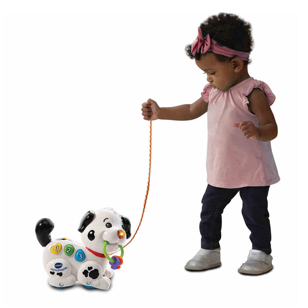 Tech Baby Pull-Along Puppy Pal Learning Toy