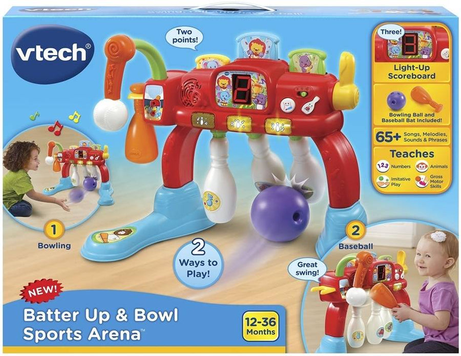 VTech Batter Up & Bowl Sports Arena Battery Operated