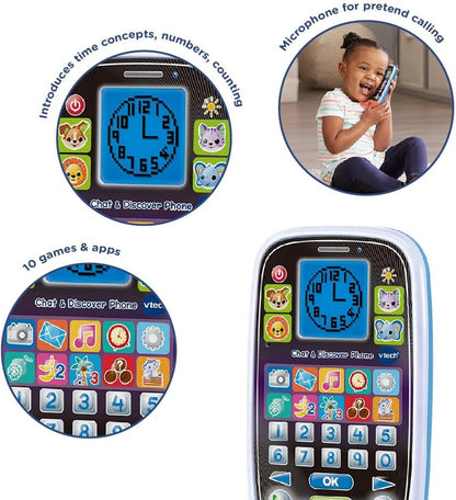 VTech Chat And Discover Phone Battery Operated