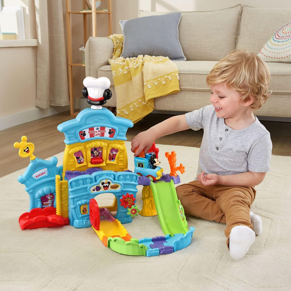 VTech Smart Wheels Mickey Mouse Cafe Battery Operated