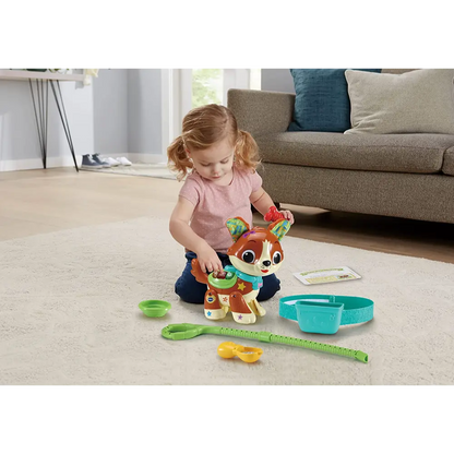 VTech Let's Go Action Pup |Interactive Pretend Play Puppy with Colours & Numbers