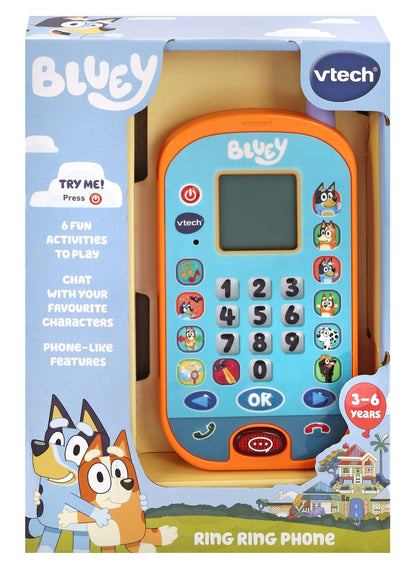 VTech Bluey Ring Ring Phone Interactive Learning Toy