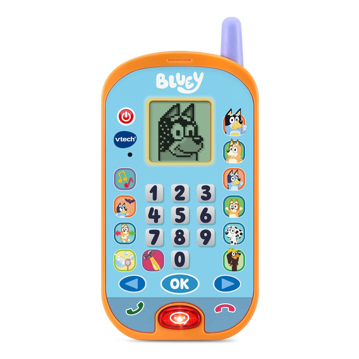 VTech Bluey Ring Ring Phone Interactive Learning Toy
