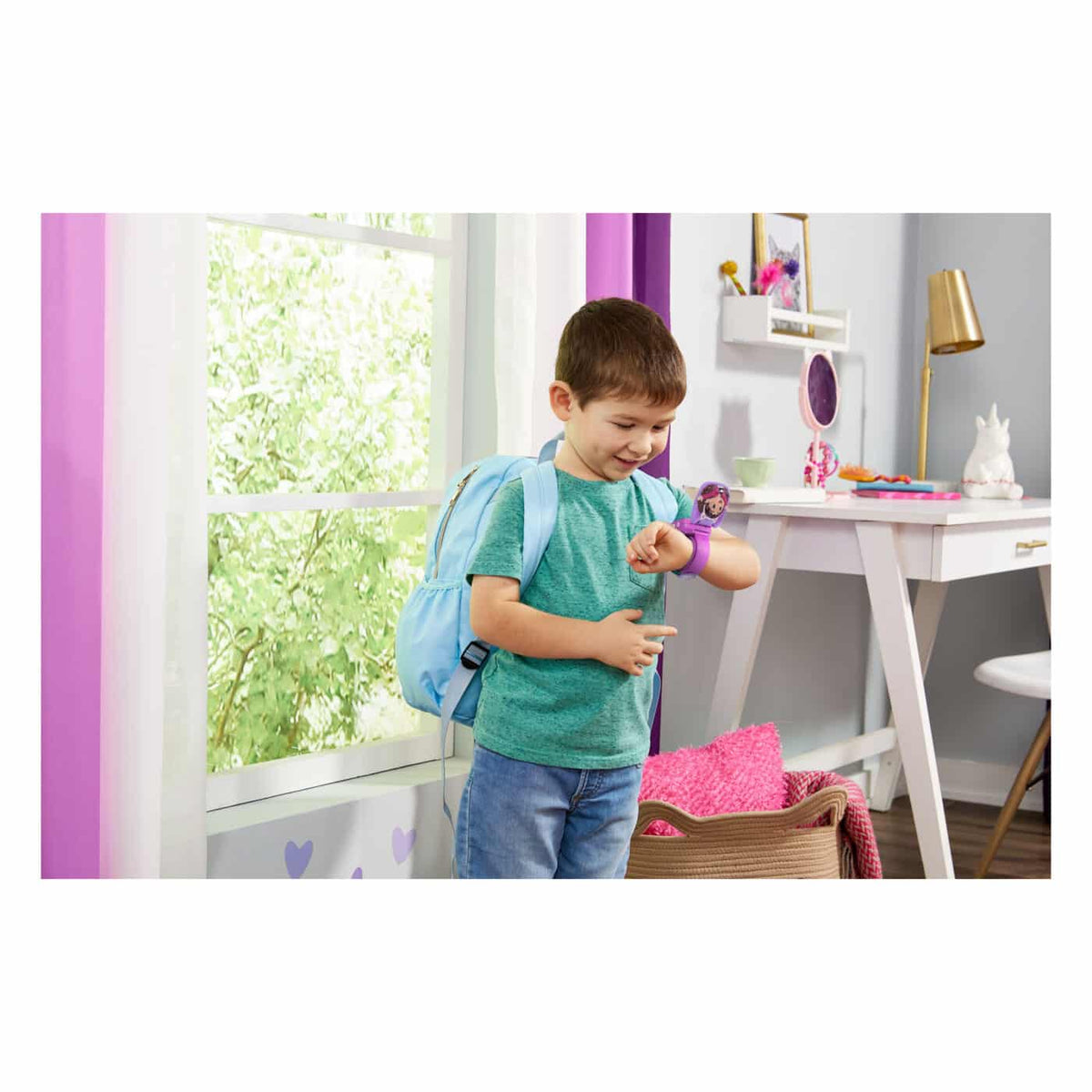 VTech Gabby's Dollhouse Time To Get Tiny Watch Battery-Operated