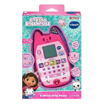 VTech Gabby's Dollhouse Meowzing Phone Battery-Operated