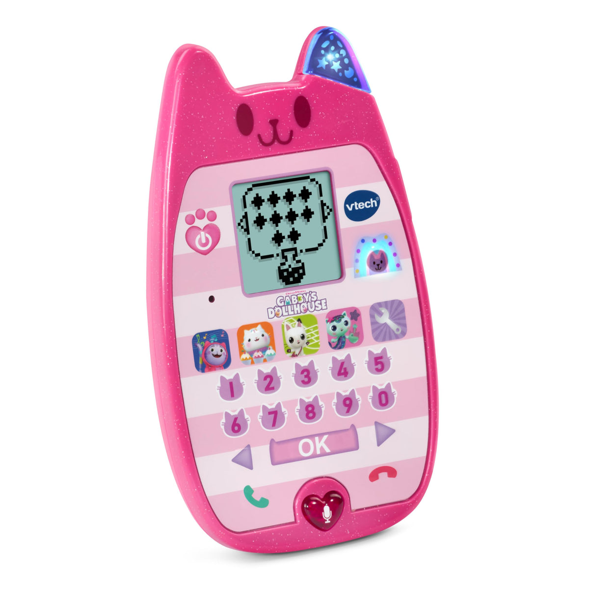 VTech Gabby's Dollhouse Meowzing Phone Battery-Operated