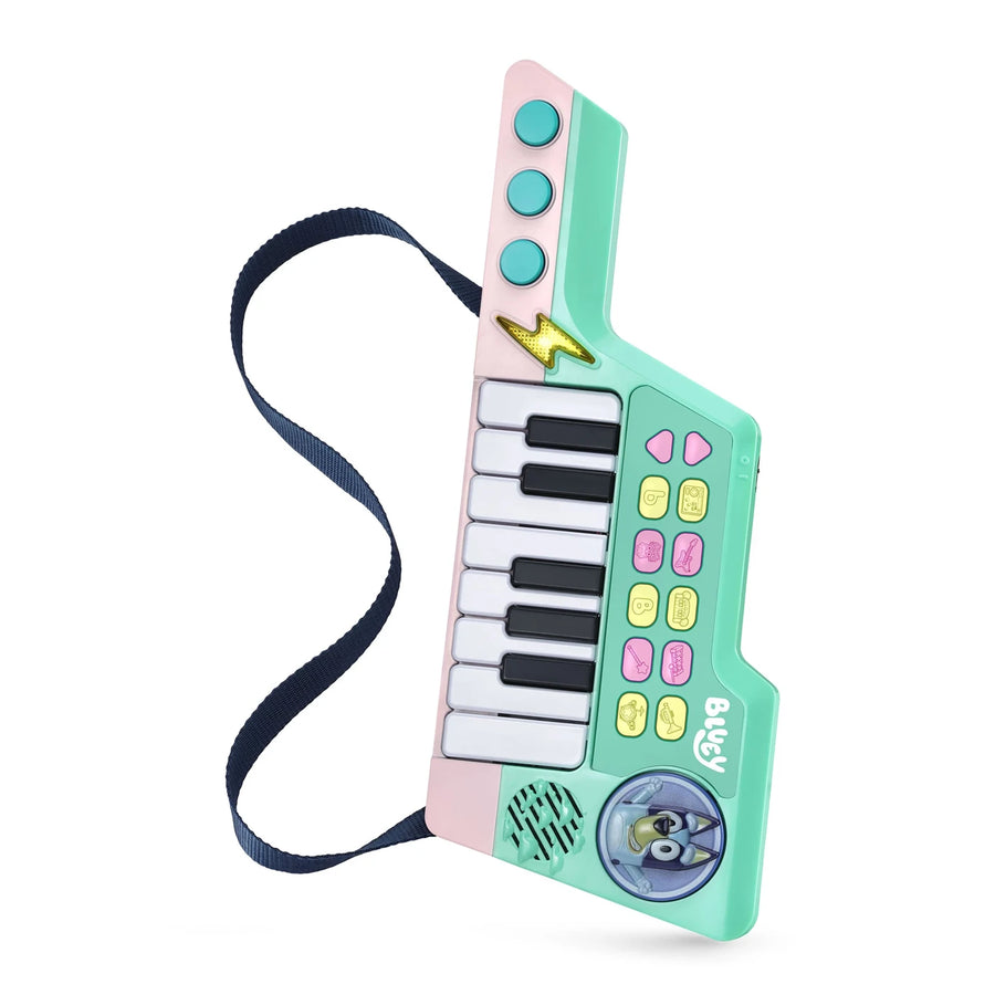 VTech Bluey Musical Keytar with 5 Instrument Sounds & Effects
