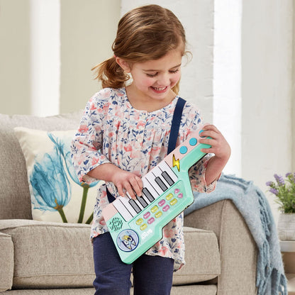 VTech Bluey Musical Keytar with 5 Instrument Sounds & Effects