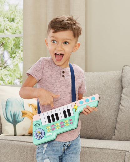 VTech Bluey Musical Keytar with 5 Instrument Sounds & Effects